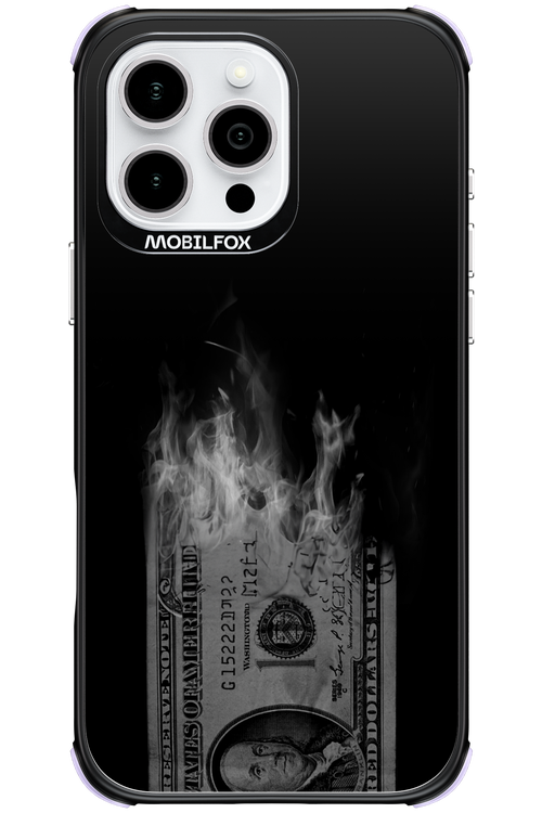 Money Burn B&W 2.0 - Apple iPhone 16 Pro Max