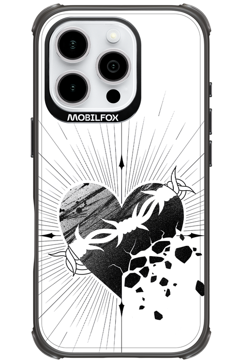 Fekete Szív 2.0 - Apple iPhone 16 Pro