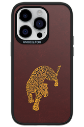 Burgundy Leopard - Apple iPhone 14 Pro