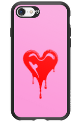 Heart Pink - Apple iPhone SE 2020