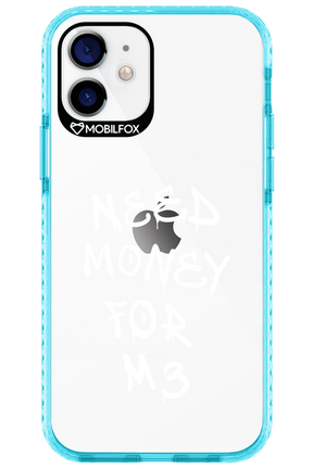 Need M3 Transparent White - Apple iPhone 12