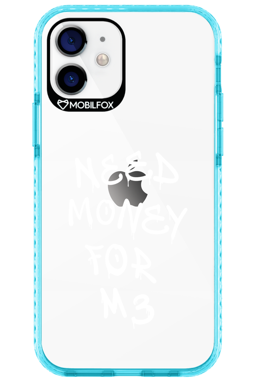 Need M3 Transparent White - Apple iPhone 12