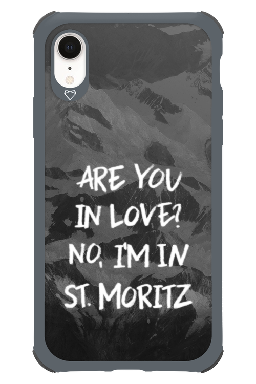 I'm in St. Moritz - Apple iPhone XR