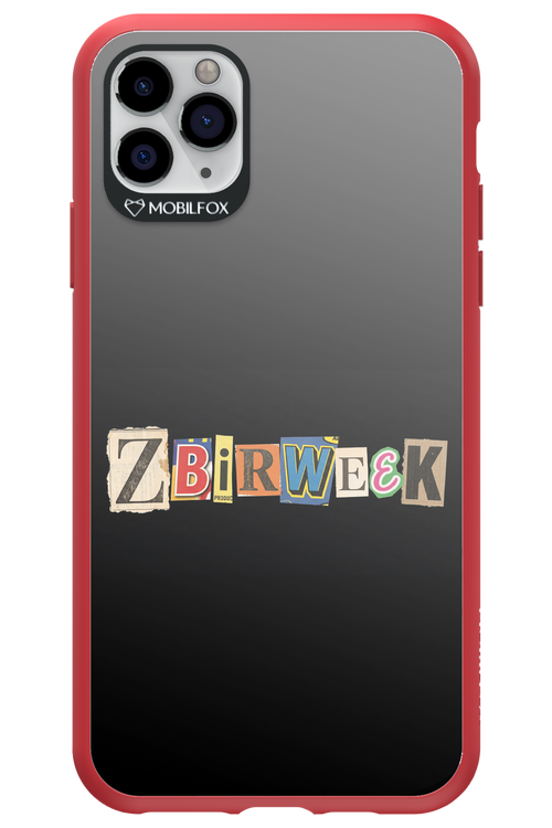 Zbirweek (black) 2.0 - Apple iPhone 11 Pro Max