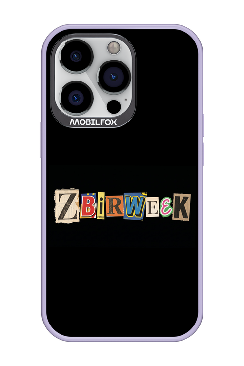 Zbirweek (black) 2.0 - Apple iPhone 13 Pro