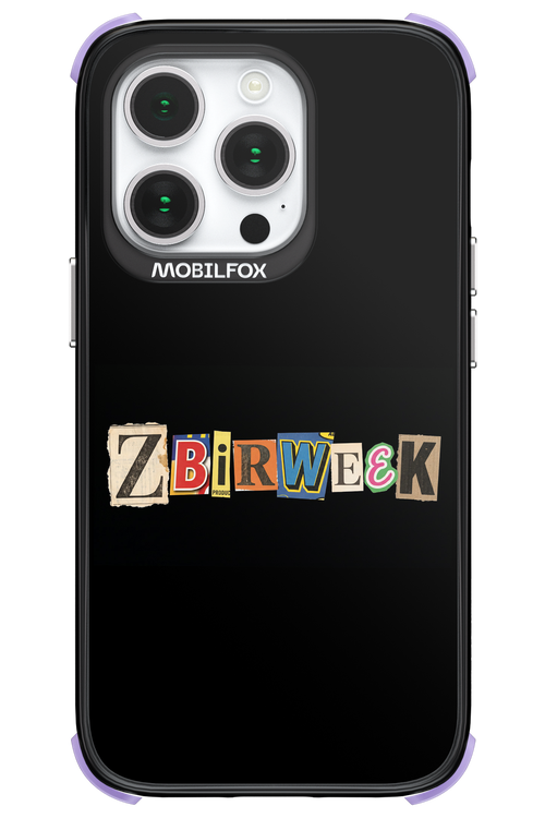 Zbirweek (black) 2.0 - Apple iPhone 14 Pro