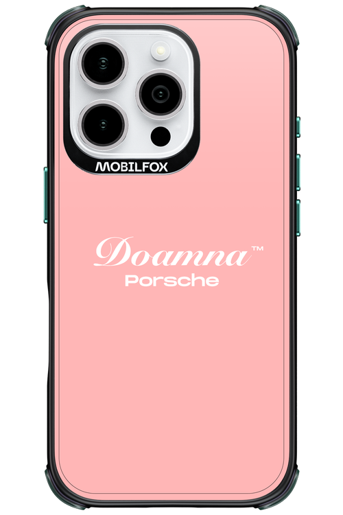 Doamna Porsche (pink) - Apple iPhone 16 Pro