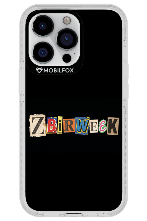 Zbirweek (black) 2.0 - Apple iPhone 13 Pro