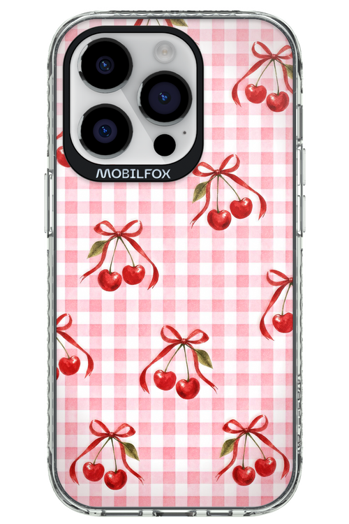 Pink Cherry Checked 2.0 - Apple iPhone 14 Pro