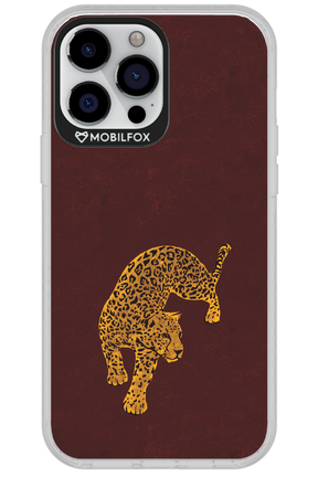 Burgundy Leopard - Apple iPhone 13 Pro Max