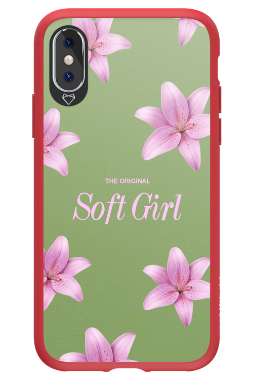Original Soft Girl - Apple iPhone X