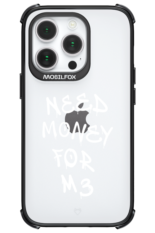 Need M3 Transparent White - Apple iPhone 14 Pro