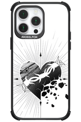 Fekete Szív - Apple iPhone 14 Pro Max