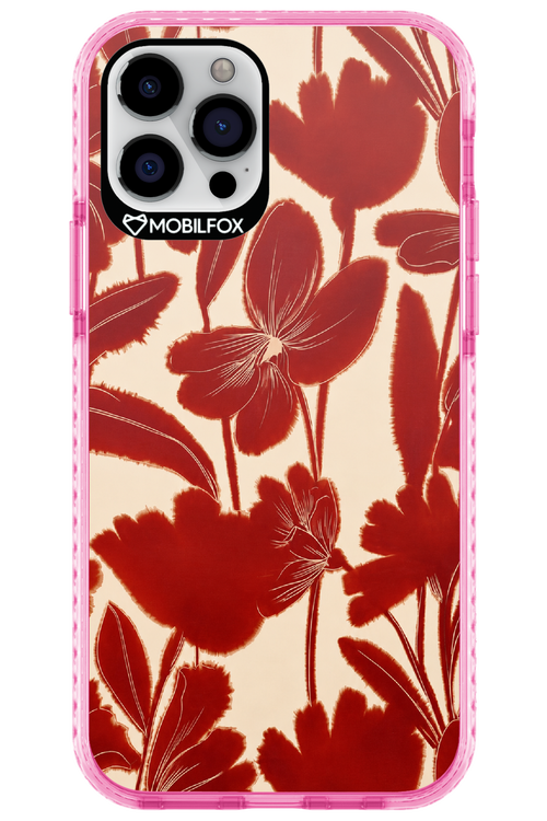 Burgundy Flowers 2.0 - Apple iPhone 12 Pro