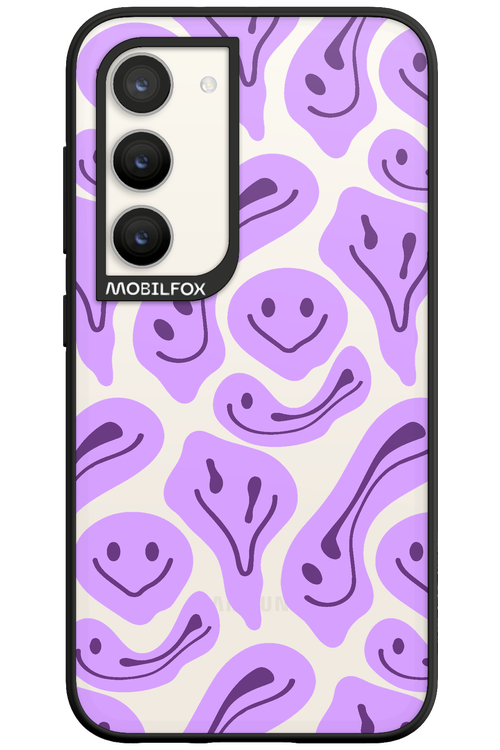 Fluid Smiley Purple - Samsung Galaxy S23