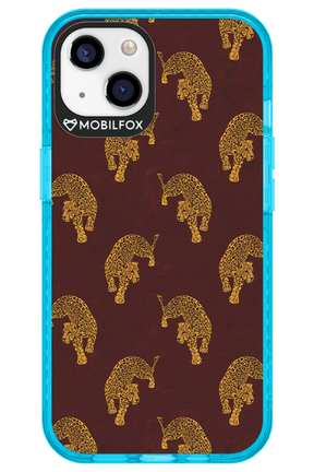 Burgundy Leopard Pattern - Apple iPhone 13