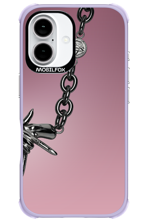 Chain dreapta roz 2.0 - Apple iPhone 16