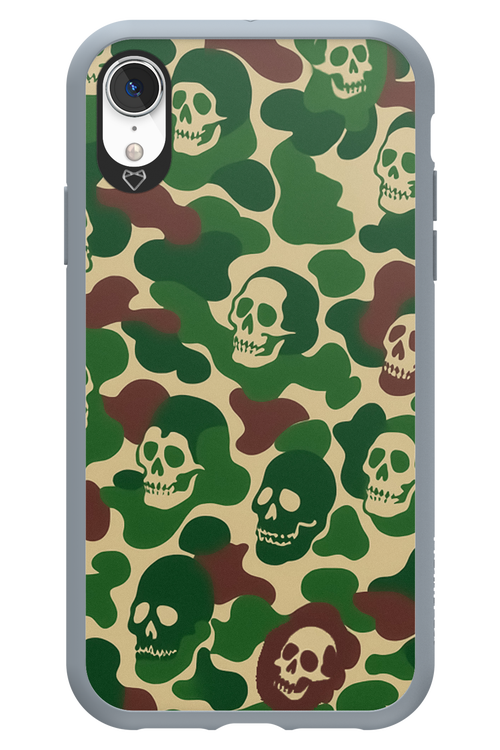 Camo Skull - Apple iPhone XR