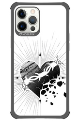 Fekete Szív - Apple iPhone 12 Pro Max
