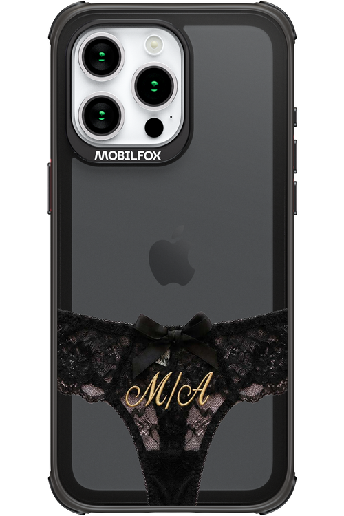 Black Panties Transparent 2.0 - Apple iPhone 15 Pro Max