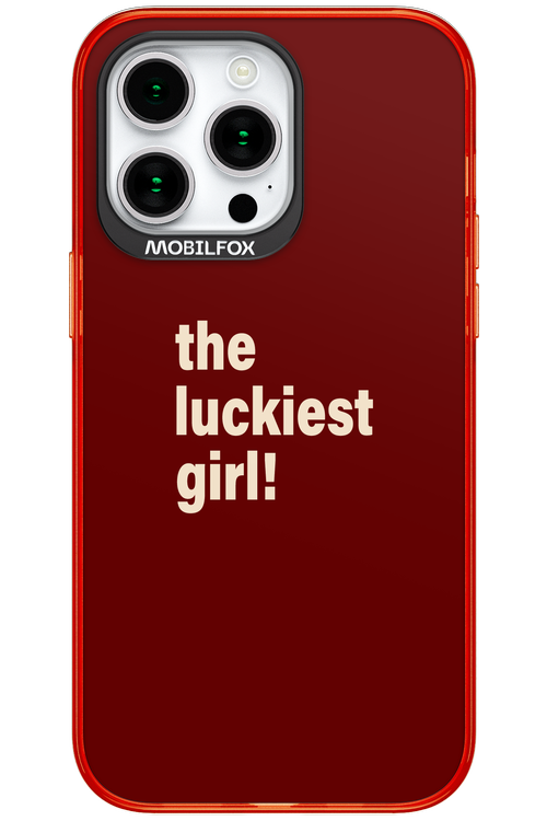 The Luckiest Girl - Apple iPhone 15 Pro Max