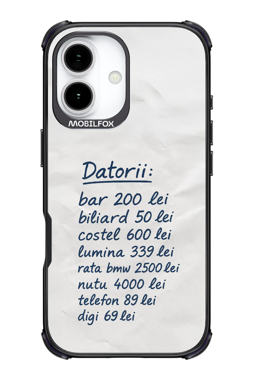 The List - Apple iPhone 17