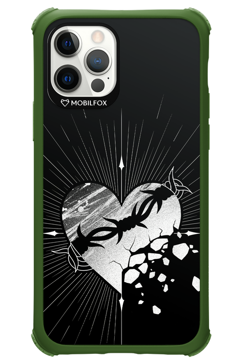 Fehér Szív - Apple iPhone 12 Pro