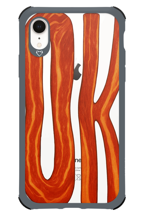 O K (Transparent) - Apple iPhone XR