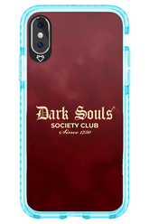 Dark Souls (Burgundy) - Apple iPhone X