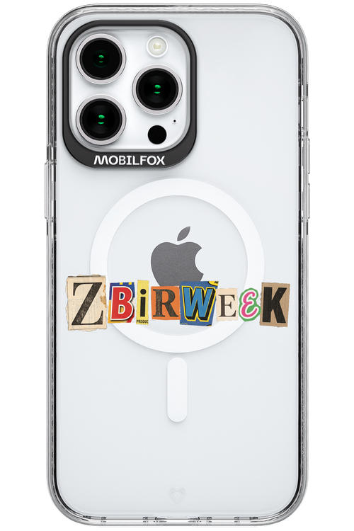 Zbirweek (transparent) 2.0 - Apple iPhone 15 Pro Max