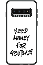 Need Money For Butoane Black - Samsung Galaxy S10