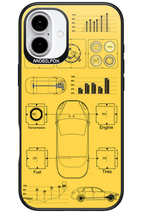 Grid Shift - Apple iPhone 16 Plus