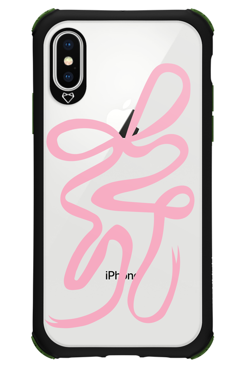 Pink Bow - Apple iPhone XS