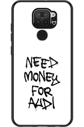 Need Money For Audi Black - Xiaomi Redmi Note 9