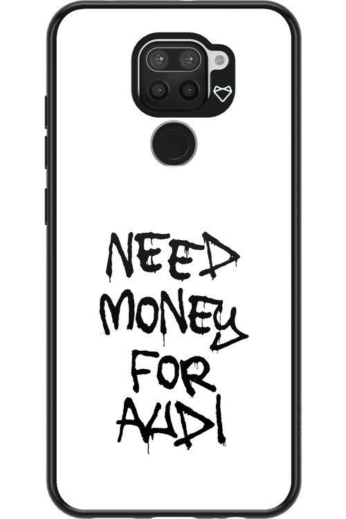 Need Money For Audi Black - Xiaomi Redmi Note 9