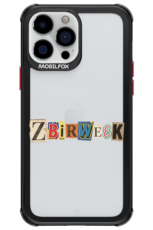 Zbirweek (transparent) 2.0 - Apple iPhone 13 Pro Max