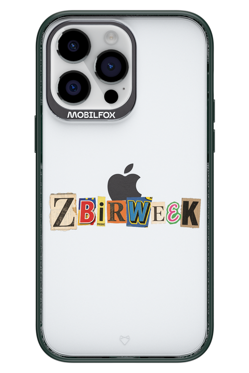 Zbirweek (transparent) 2.0 - Apple iPhone 14 Pro Max