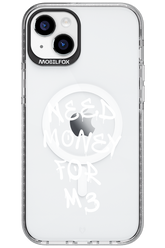 Need M3 Transparent White - Apple iPhone 15 Plus