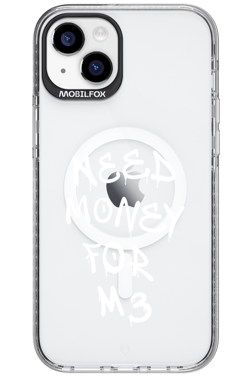 Need M3 Transparent White - Apple iPhone 15 Plus