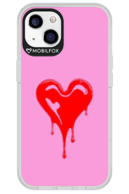 Heart Pink - Apple iPhone 13