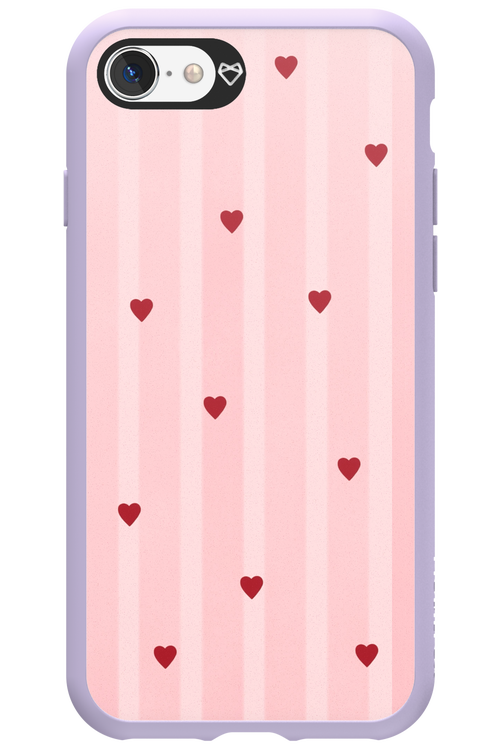 Red Little Hearts 2.0 - Apple iPhone SE 2020