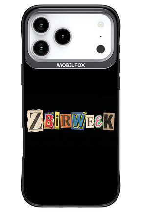 Zbirweek (black) 2.0 - Apple iPhone 17 Pro Max