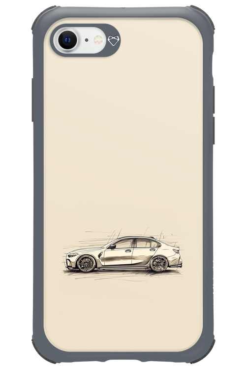 Sketch Car - Apple iPhone 8