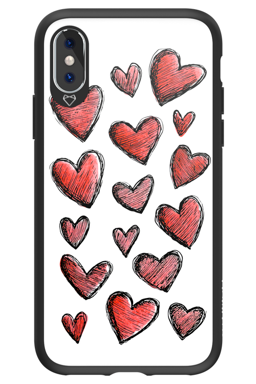 Red Love - Apple iPhone X