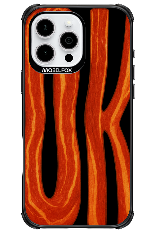 OK (Black-Red) - Apple iPhone 16 Pro Max