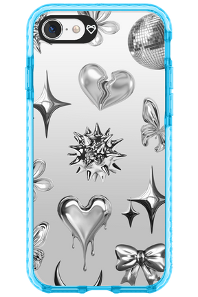 Silver Zone Transparent - Apple iPhone 7