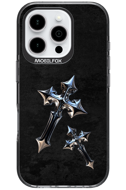 Chrome Crosses 2.0 - Apple iPhone 16 Pro