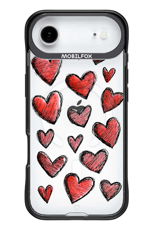 Red Love Transparent 2.0 - Apple iPhone 17 Air