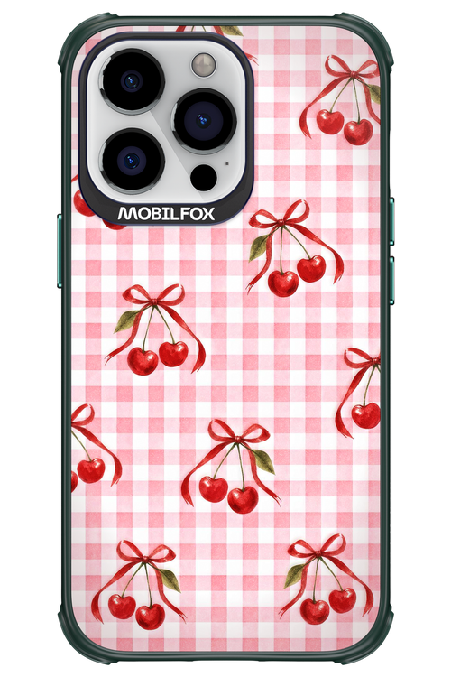 Pink Cherry Checked 2.0 - Apple iPhone 13 Pro
