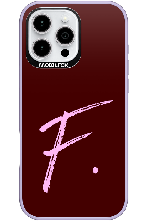 (Dark Blush) F 2.0 - Apple iPhone 16 Pro Max